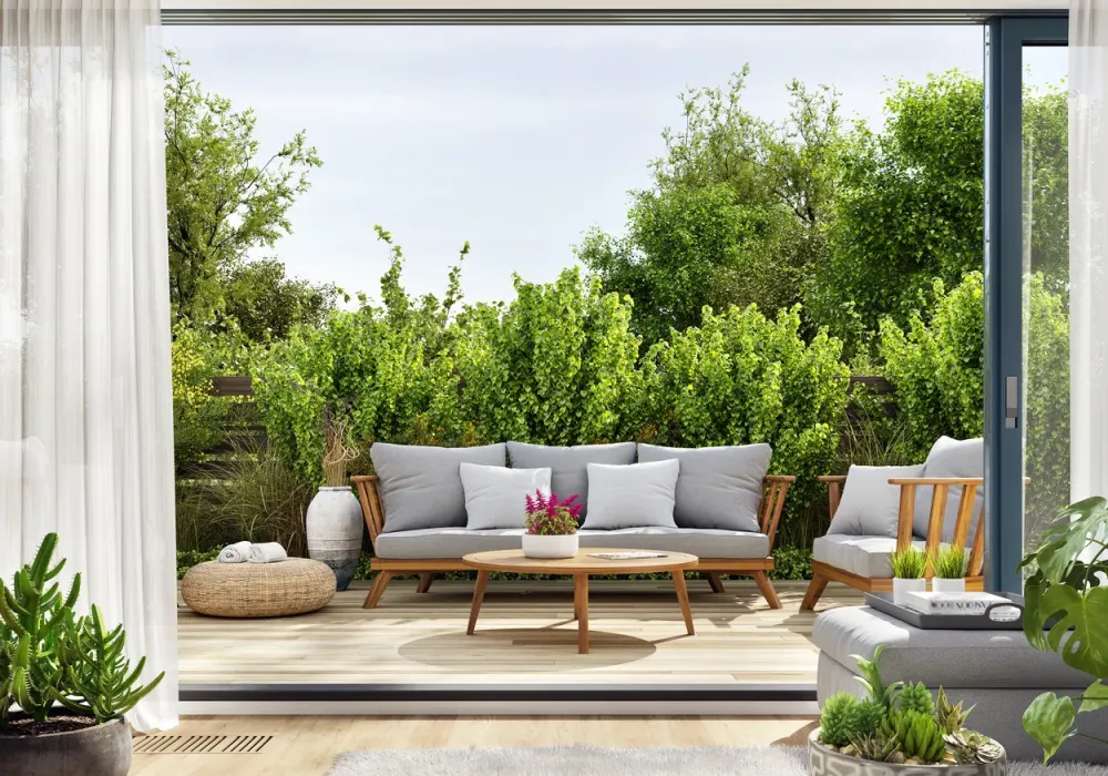 Aménagement de terrasse